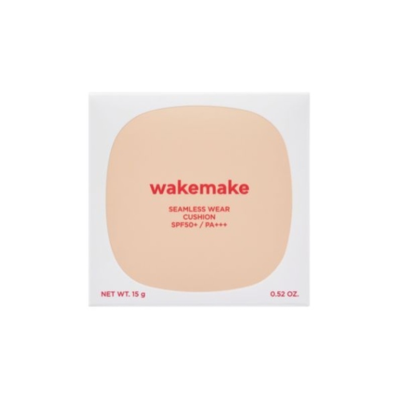 Wakemake Seamless Wear Cushion SPF50+/PA+++ 15g + Refill 15g .#22N Neutral image