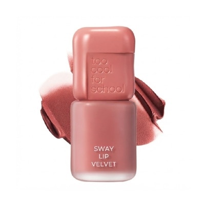 TOO COOL FOR SCHOOL - Too Cool For School Sway Lip Velvet 3.3g .#3 Bebe Salmon image