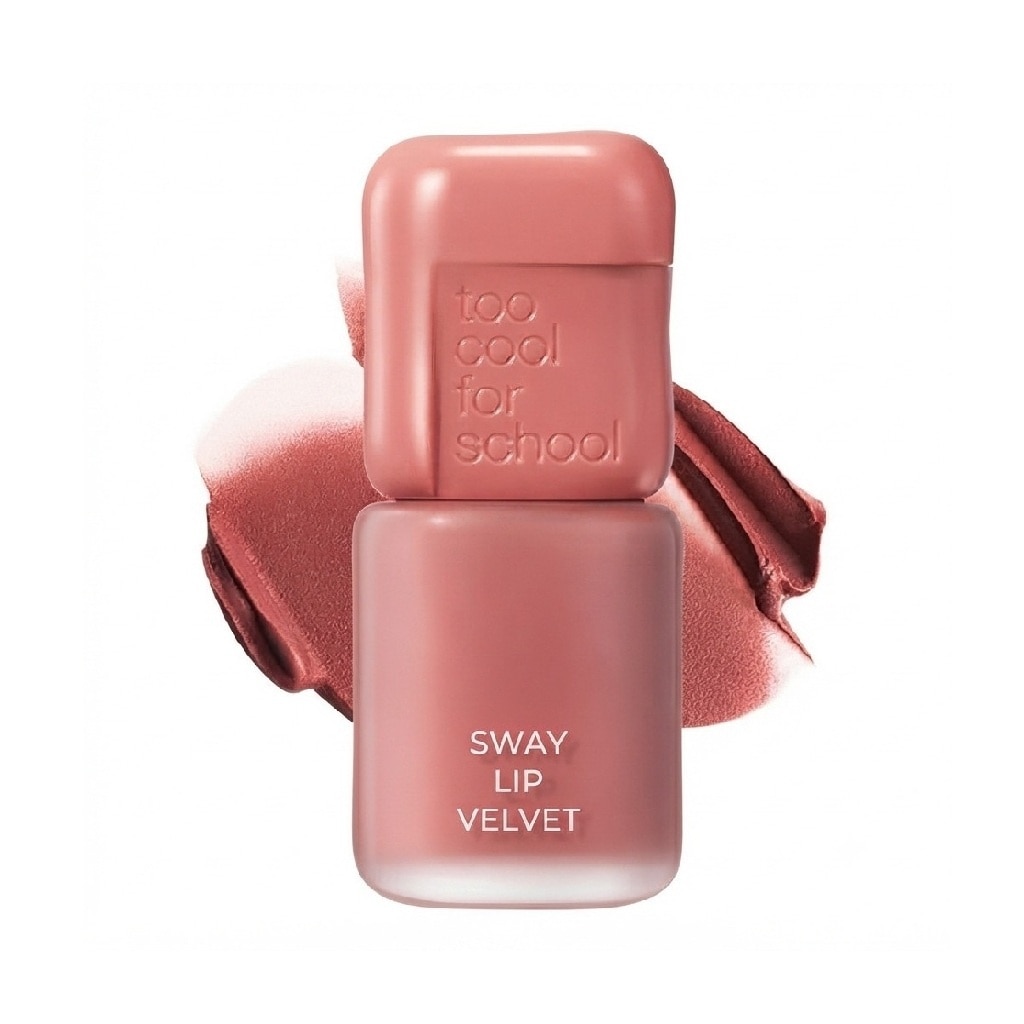 Too Cool For School Sway Lip Velvet 3.3g .#3 Bebe Salmon image