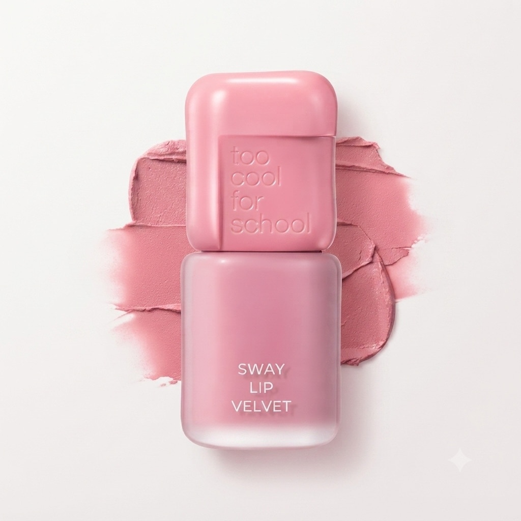 Too Cool For School Sway Lip Velvet 3.3g .#4 Bunny Flush image