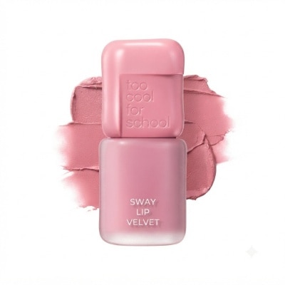 TOO COOL FOR SCHOOL - Too Cool For School Sway Lip Velvet 3.3g .#4 Bunny Flush image