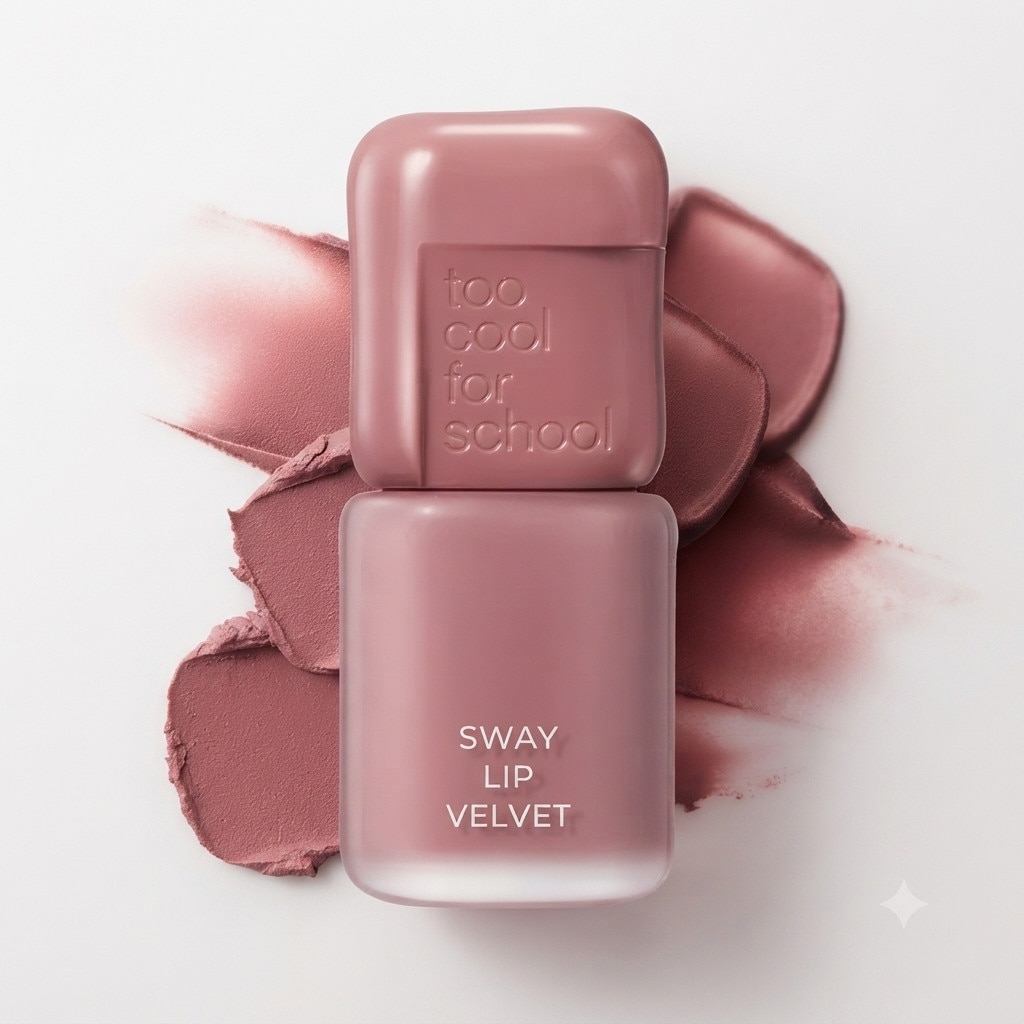 Too Cool For School Sway Lip Velvet 3.3g .#5 Rosy Oat image