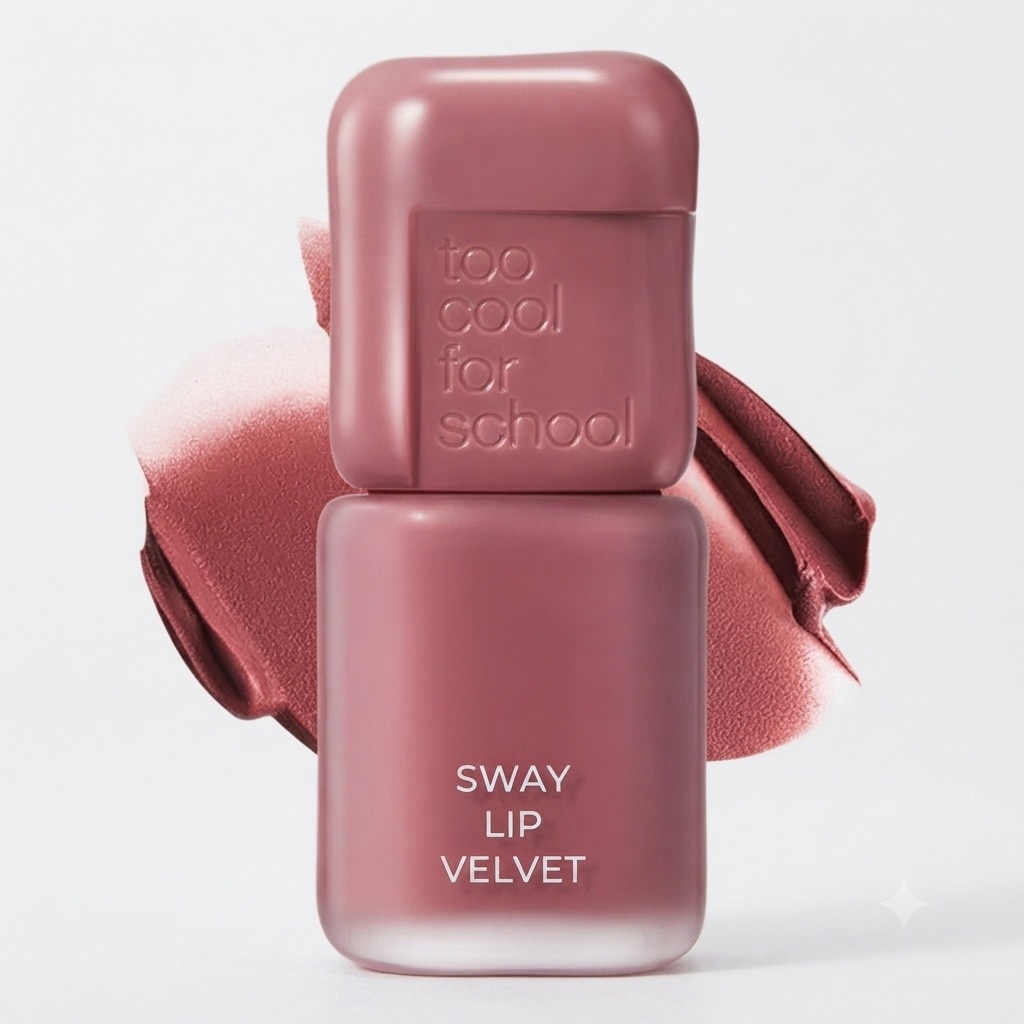 Too Cool For School Sway Lip Velvet 3.3g .#6 Red Way image