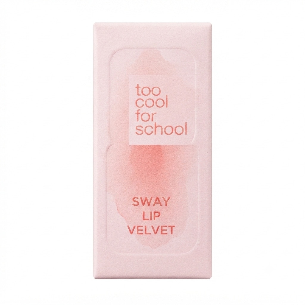 Too Cool For School Sway Lip Velvet 3.3g .#7 Muted Cherry image
