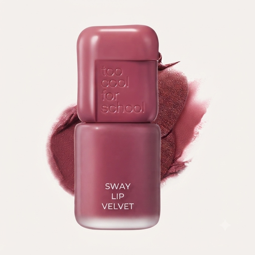 Too Cool For School Sway Lip Velvet 3.3g .#11 Roasting Fig image