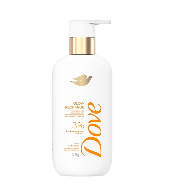 Sữa Tắm Dưỡng Ẩm Sáng Da Dove Glow Recharge Serum Body Wash 300g image