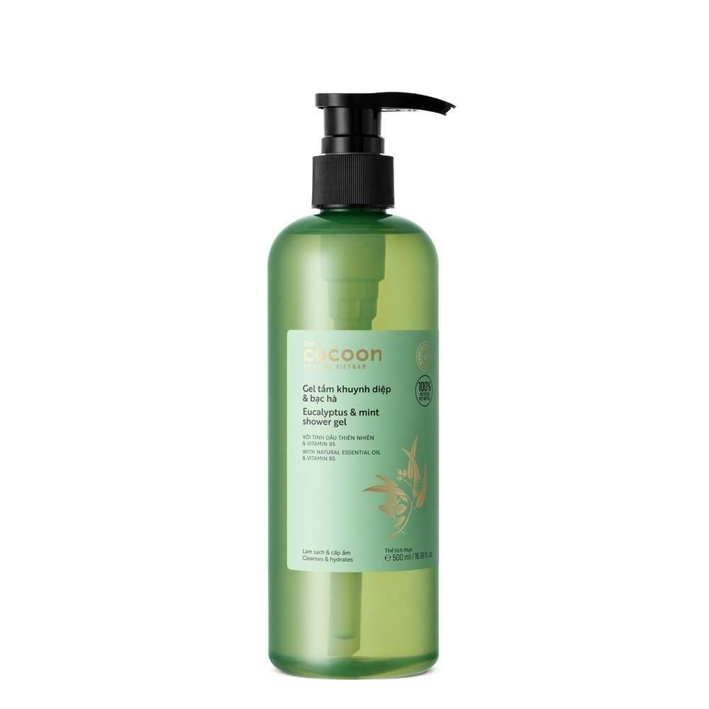 Gel Tắm Cocoon Khuynh Diệp & Bạc Hà 500ml image