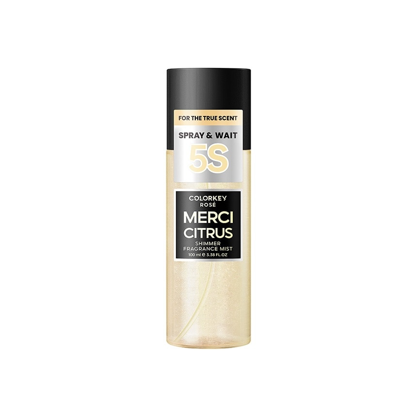 Colorkey Rosé Merci Citrus Shimmer Fragrance Mist 100ml image