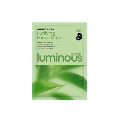 COLORKEY - Colorkey Luminous Green Tea PDRN Purifying Facial Mask 25ml image