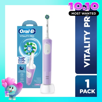 ORAL B Oral B Vitality Pro Electric Toothbrush Lilac image