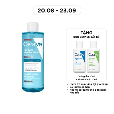 CERAVE - Nước Tẩy Trang Cerave Purifying Micellar Water Thông Thoáng Lỗ Chân Lông 400ml image