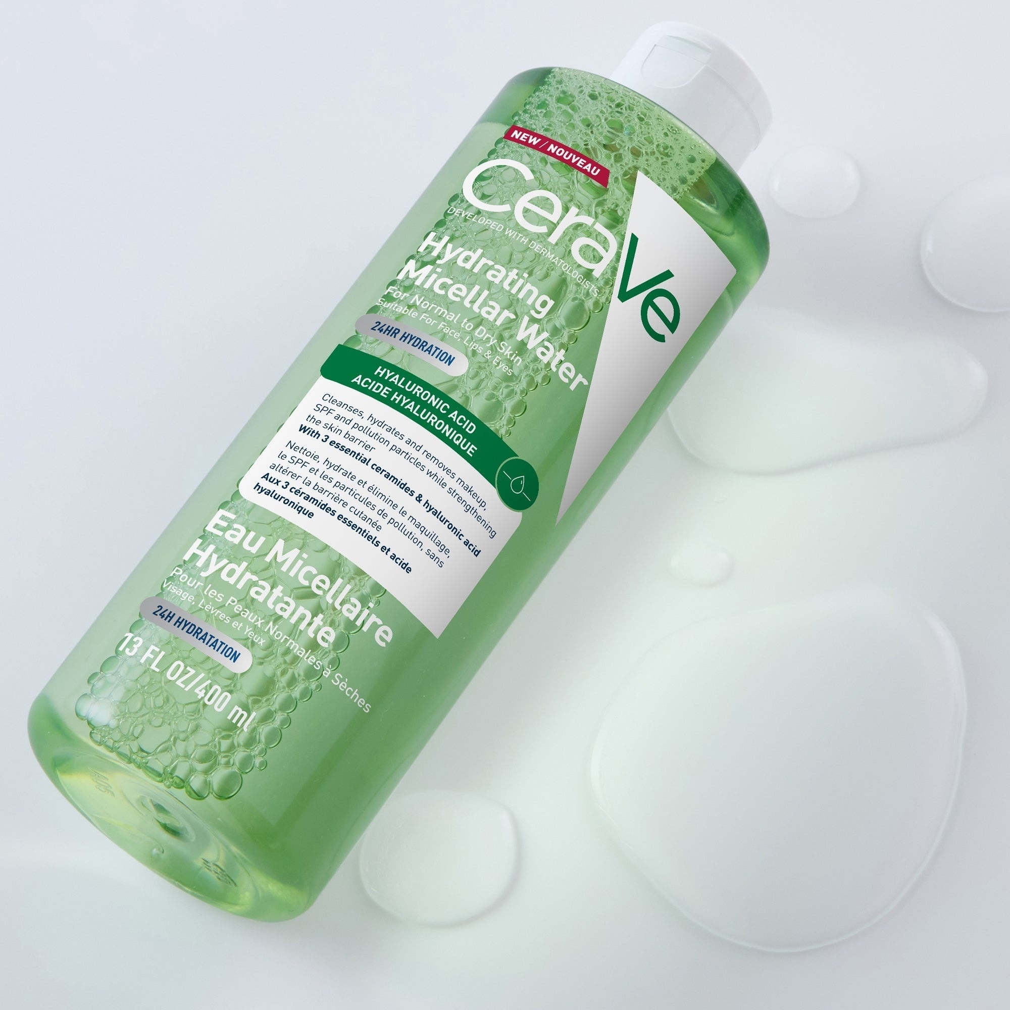 Nước Tẩy Trang Cerave Hydrating Micellar Water Cấp Ẩm 400ml image