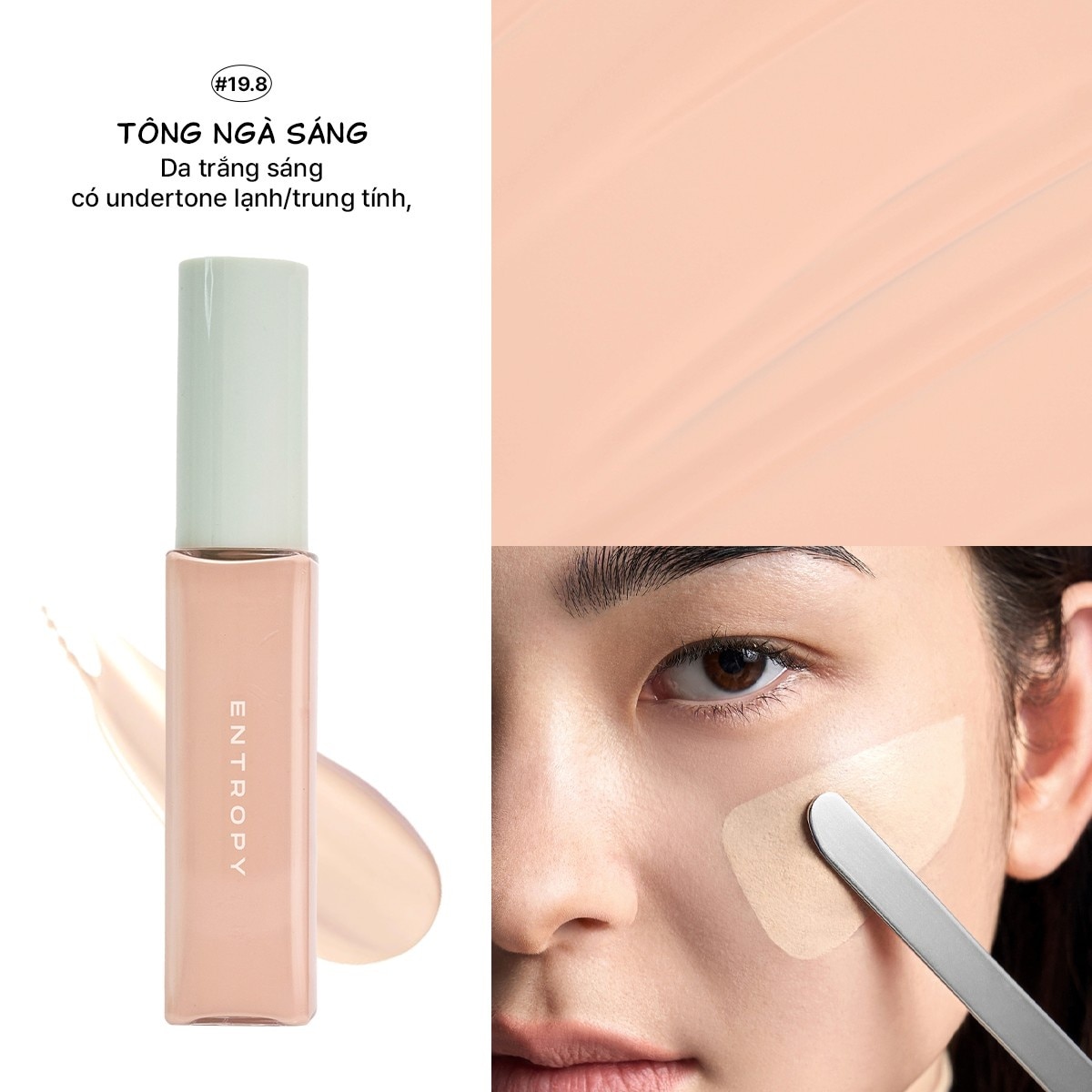 Entropy Organza Fit Spatula Foundation 40g .#19.8 image