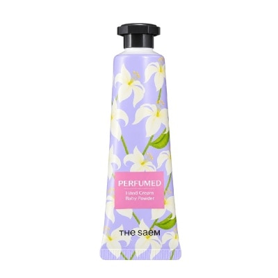 THE SAEM - Kem Dưỡng Da Tay Nước Hoa the SAEM Perfumed Hand Cream Baby Powder Hương Phấn Em Bé 30ml image