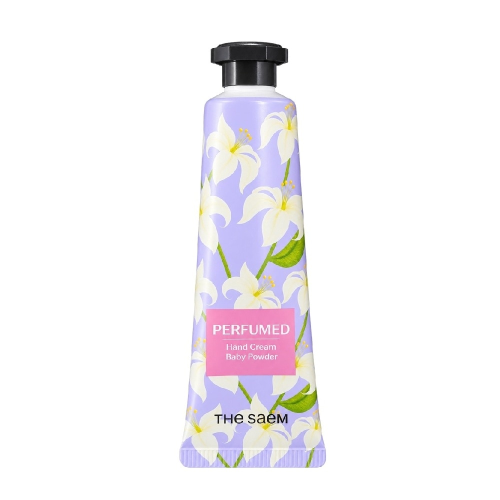 Kem Dưỡng Da Tay Nước Hoa the SAEM Perfumed Hand Cream Baby Powder Hương Phấn Em Bé 30ml image