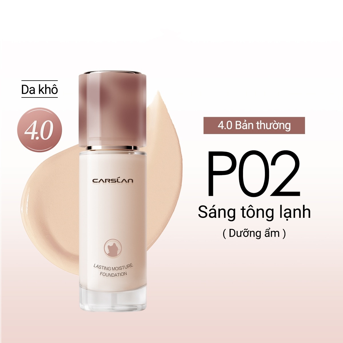 Carslan Lasting Moisture Foundation 30g .#P02 image