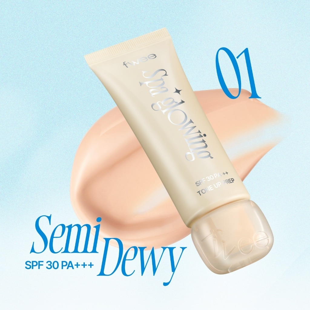 Kem Lót Fwee Post Spa Glowing SPF Tone Up Prep 35ml . image