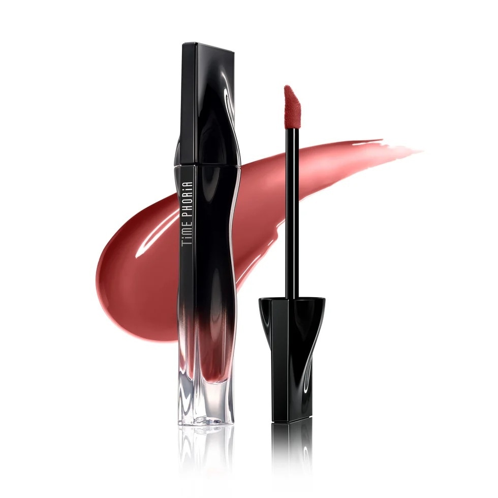 Son Bóng Lì Timephoria Stellar Dust Lip Stain 5ml .#07 Quanta Đỏ Anh Đào