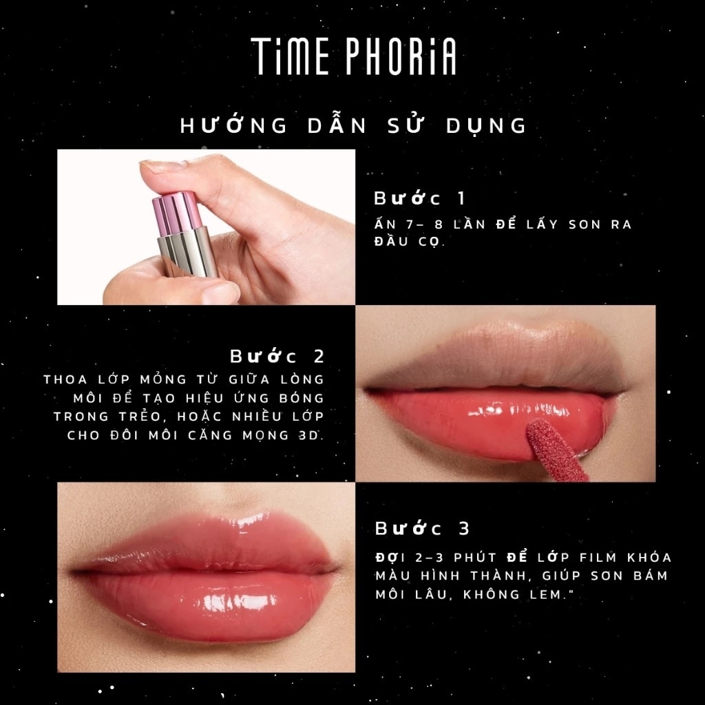 Timephoria Spectra Ultra Stay Shine Transfer Proof Lip Vinyl 5g . image
