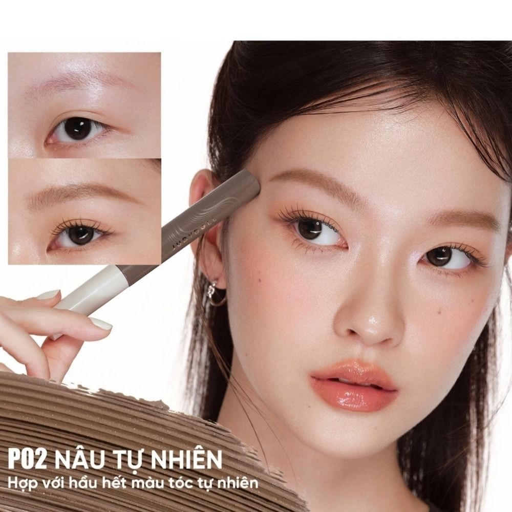 Mascara Lông Mày Judydoll Precision & Longwear Browcara 4.5g . image