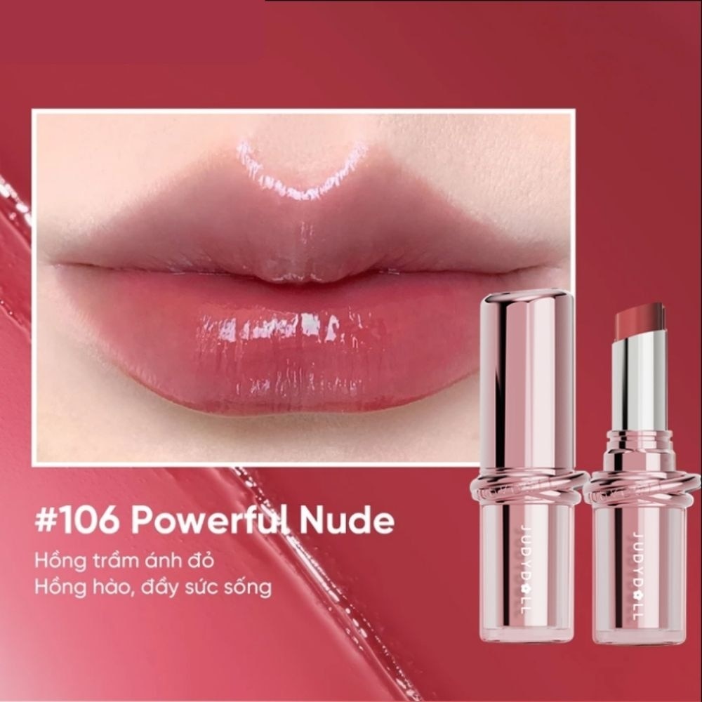 Son Bóng Khóa Màu Judydoll Stay Shine Lipstick 3g . image
