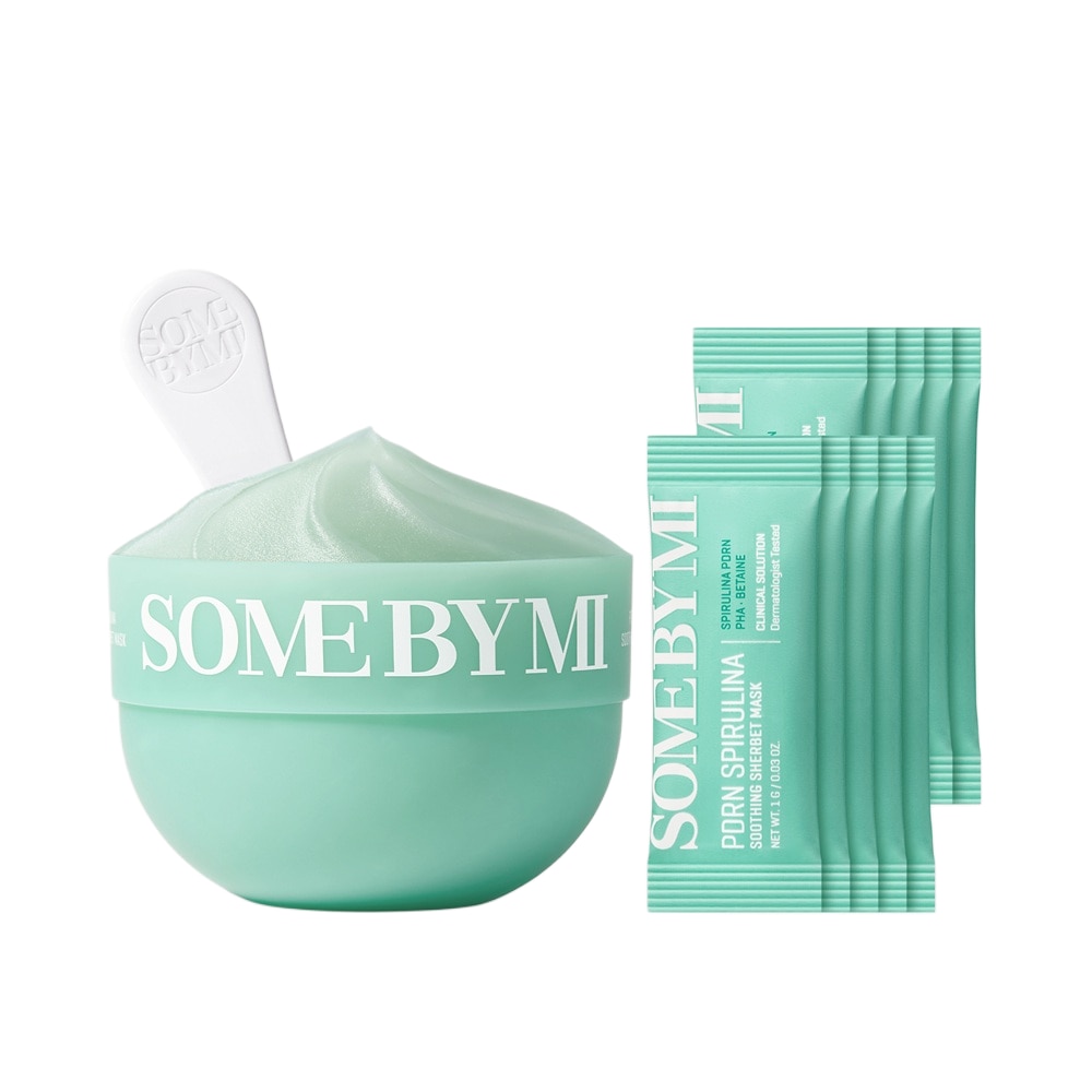 Some By Mi PDRN Spirulina Soothing Sherbet Mask 1g x 10pcs image
