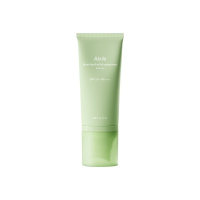 ABIB Kem Chống Nắng Dịu Nhẹ Abib Heartleaf Mild Sunscreen Relief Tube SPF50+PA++++ 50ml image