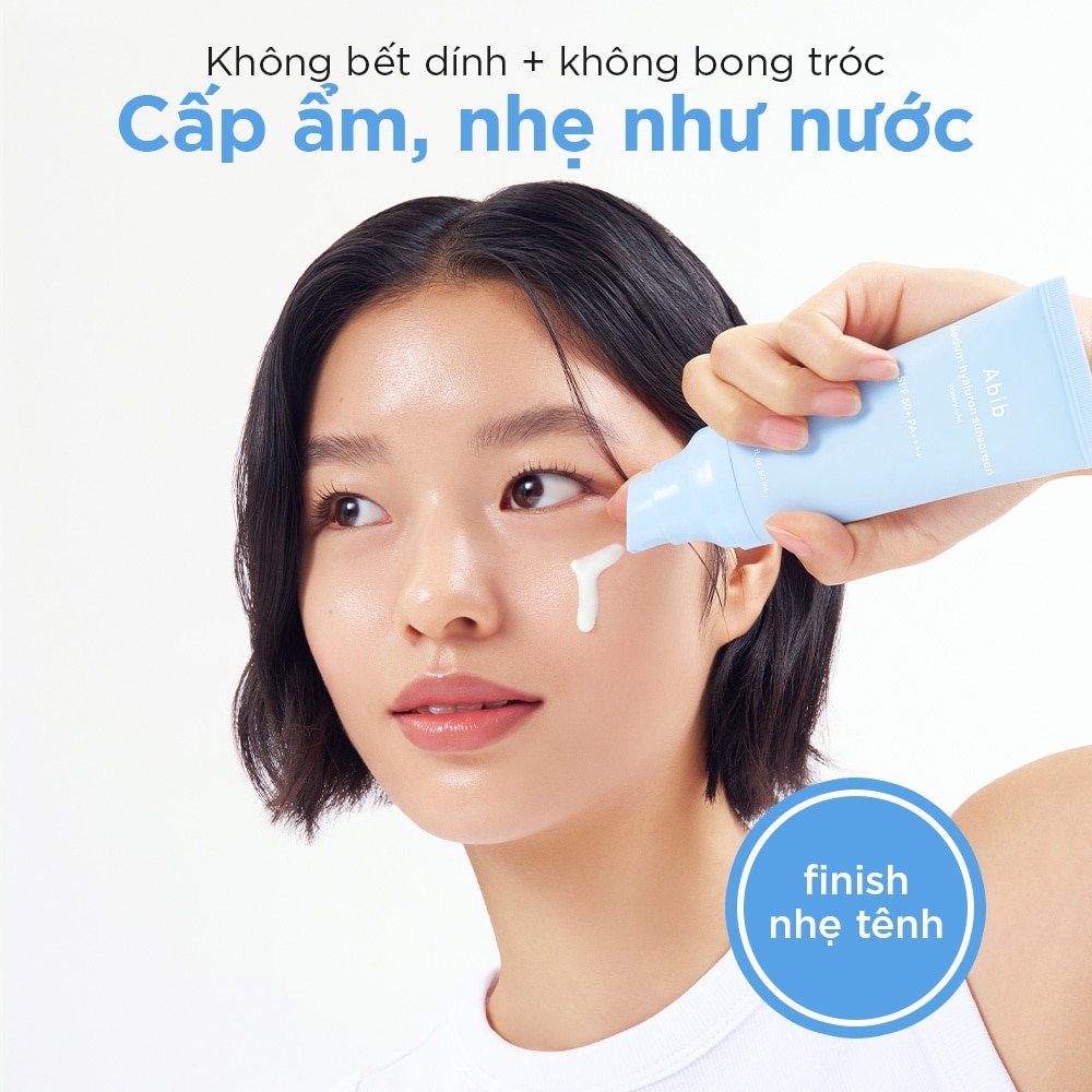 Kem Chống Nắng Cấp Ẩm Abib Sedum Hyaluron Sunscreen Watery Tube SPF50+PA++++ 50ml image