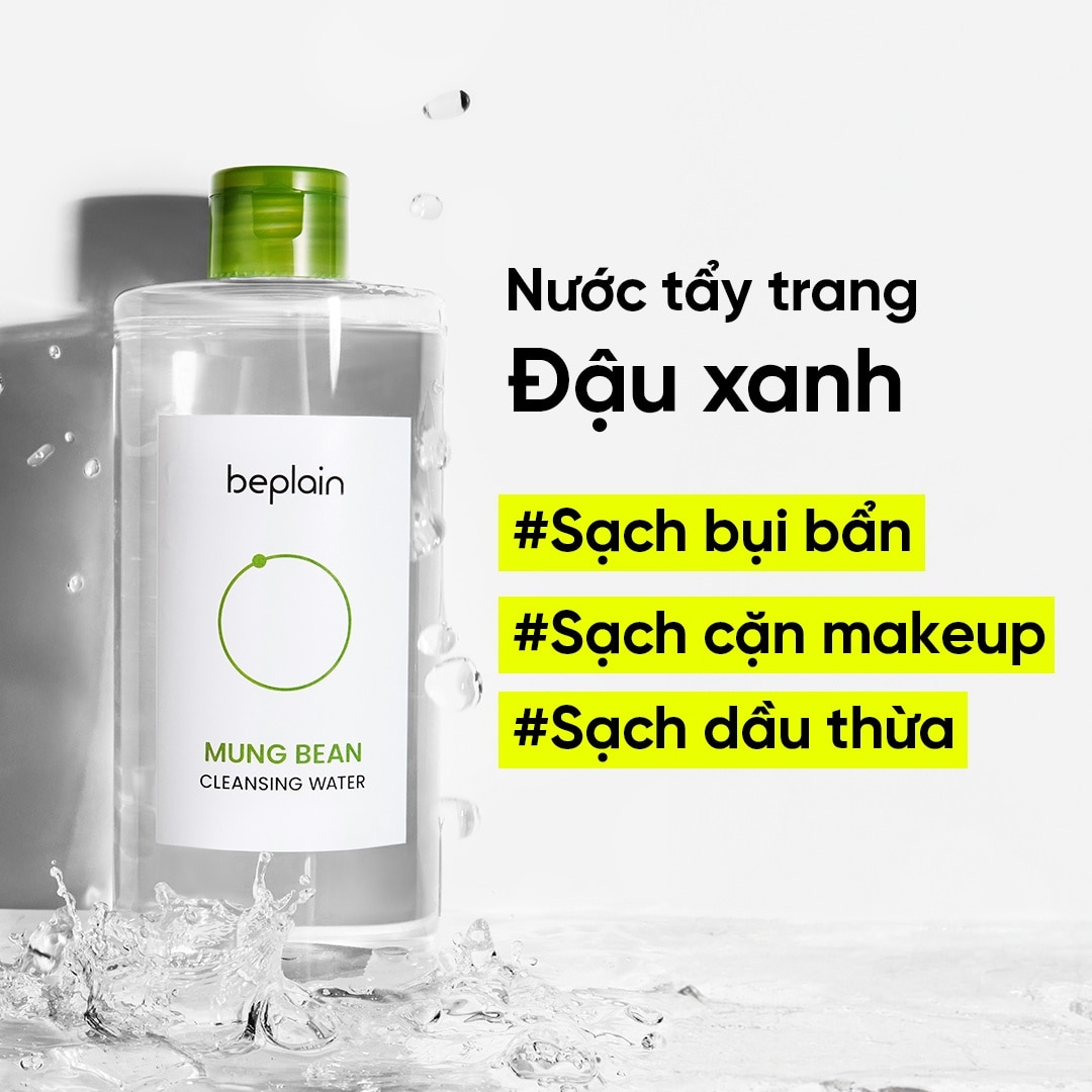 Beplain Mung Bean Cleansing Water 400ml image
