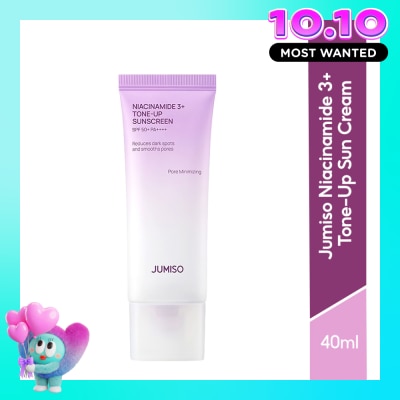 JUMISO Kem Chống Nắng Nâng Tông Jumiso Niacinamide 3+ Tone Up Sunscreen SPF50+ PA++++ 40ml image