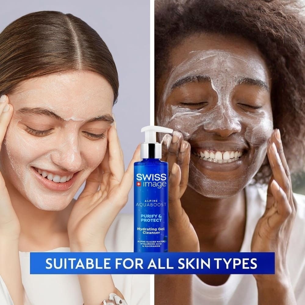 Gel Rửa Mặt Swiss Image Alpine Aquaboost Hydrating Gel Cleanser Dưỡng Ẩm Chuyên Sâu 200ml image