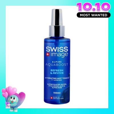 SWISS IMAGE Toner Dạng Xịt Swiss Image Alpine Aquaboost Hydrating Mist Toner Dưỡng Ẩm Phục Hồi Da 150ml image