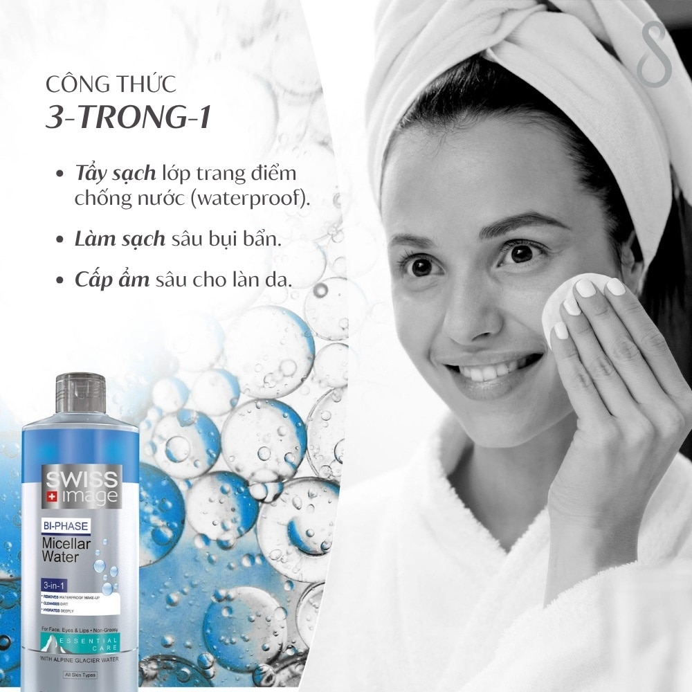 Swiss Image Bi Phase Micellar Water 3 In 1 400ml image