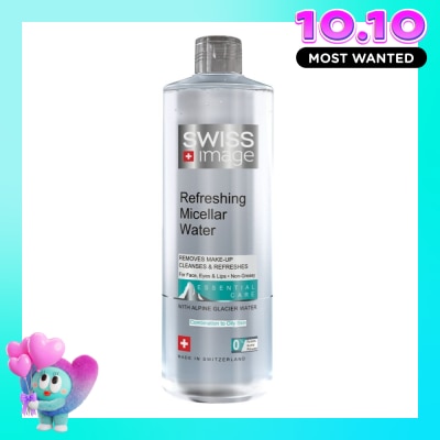 SWISS IMAGE Nước Tẩy Trang Swiss Image Refreshing Micellar Water Cho Da Dầu Mụn 400ml image
