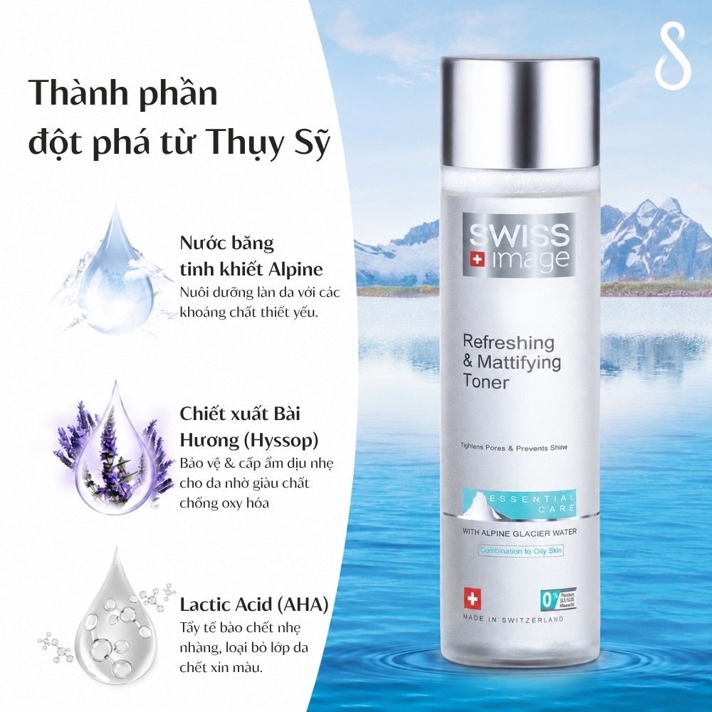 Swiss Image Refreshing & Mattifying Toner 200ml image