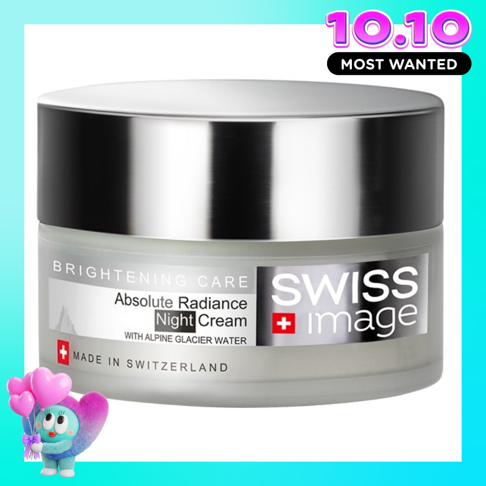 Kem Dưỡng Swiss Image Absolute Radiance Brightening Care Night Cream Sáng Da Mờ Thâm Nám Ban Đêm 50ml image