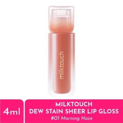 MILKTOUCH Son Bóng Milktouch Dew Stain Sheer Lip Gloss 4ml . image
