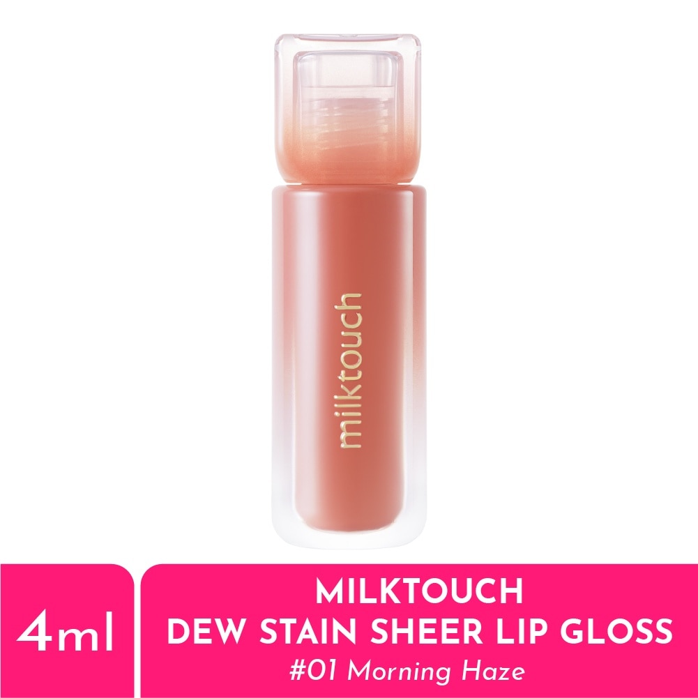Son Bóng Milktouch Dew Stain Sheer Lip Gloss 4ml . image