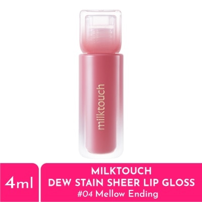 MILKTOUCH Son Bóng Milktouch Dew Stain Sheer Lip Gloss 4ml . image