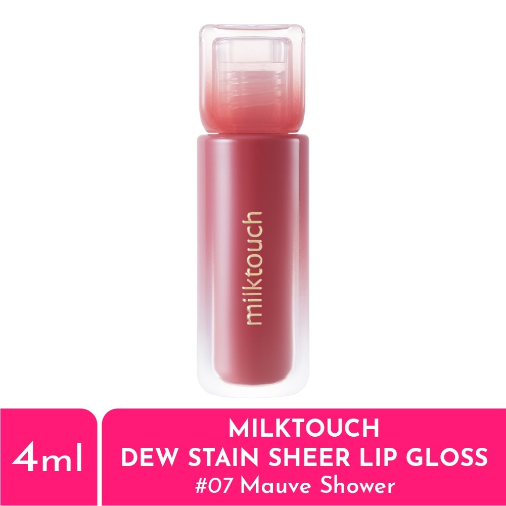 Son Bóng Milktouch Dew Stain Sheer Lip Gloss 4ml . image