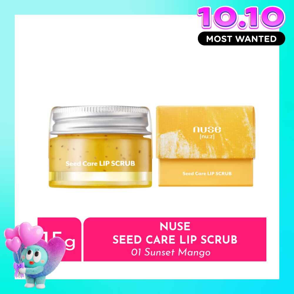 Tẩy Tế Bào Chết Môi Nuse Seed Care Lip Scrub 15g . image