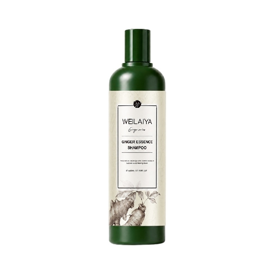 Dầu Gội Weilaiya Ginger Essence Shampoo Gừng Trắng Ngăn Rụng Và Hỗ Trợ Mọc Tóc 400ml
