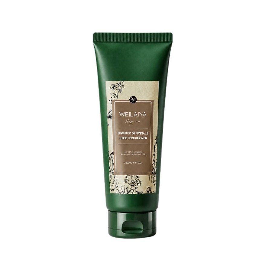 Dầu Xả Weilaiya Zingiber Officinale Juice Conditioner Gừng Nâu 250ml
