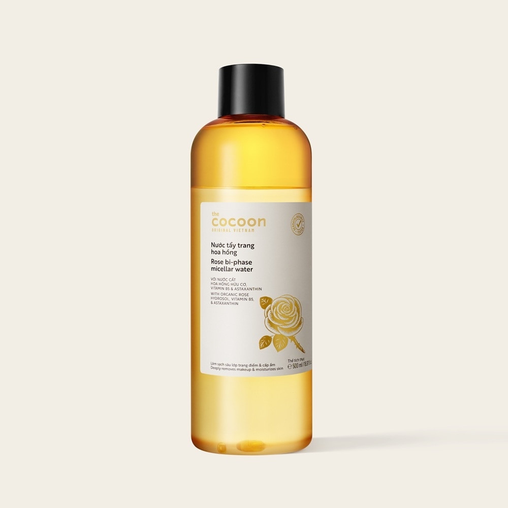 Nước Tẩy Trang Cocoon Rose Hoa Hồng Làm Sạch Da Và Cấp Ẩm 500ml image