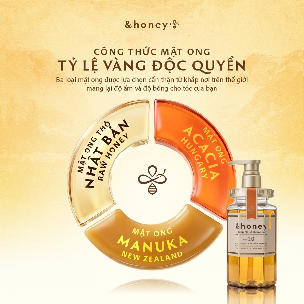 &Honey Deep Moist Shampoo 1.0 440ml image