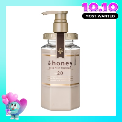 &HONEY Dầu Xả &Honey Deep Moist Treatment 2.0 Dưỡng Tóc Chuyên Sâu 445g image
