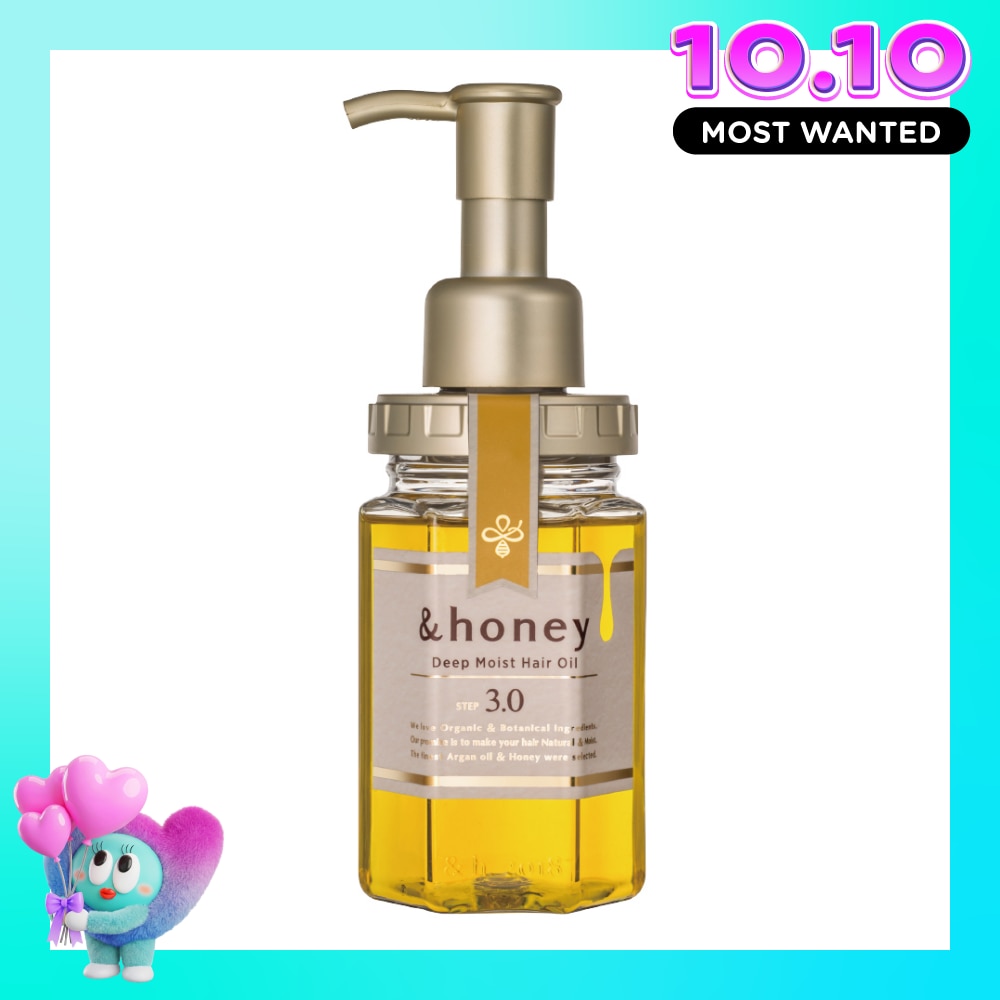 Dầu Dưỡng Tóc &Honey Deep Moist Hair Oil 3.0 Hương Hoa Hồng 100ml image
