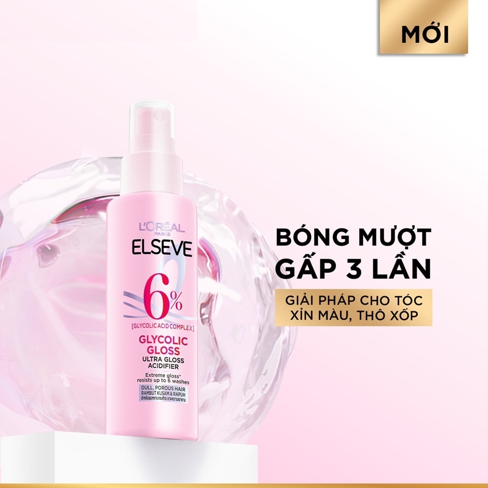 L'oréal Paris Elseve Glycolic Gloss Ultra Gloss Acidifier 100ml image