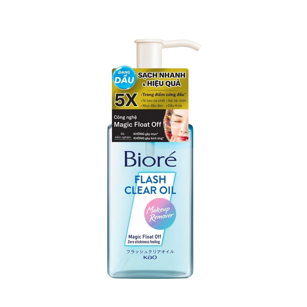 Bioré Flash Clear Oil Makeup Remover 150ml image