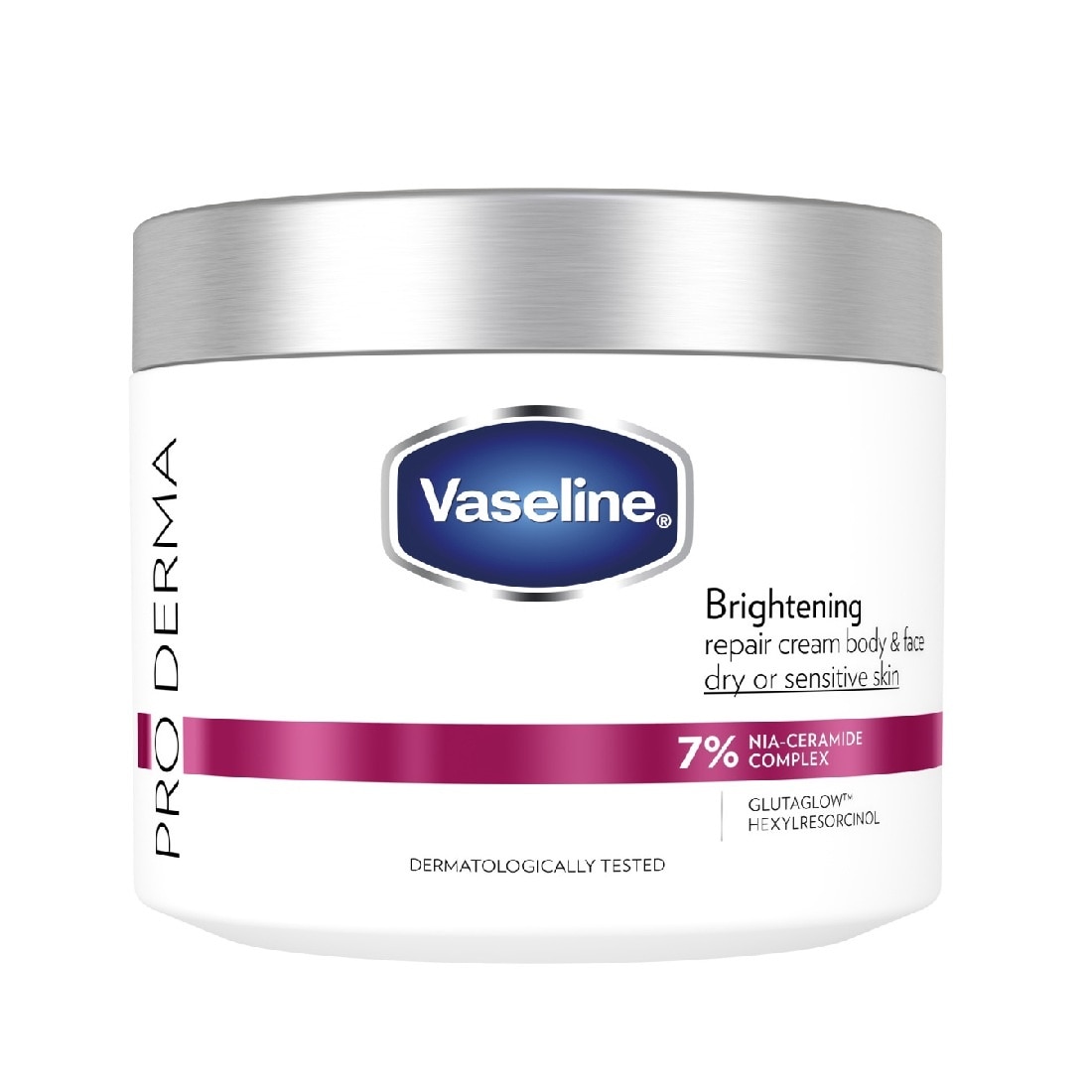 Kem Dưỡng Sáng Da Cho Mặt Và Cơ Thể Vaseline Pro Derma Brightening Repair Cream Body & Face 360g image